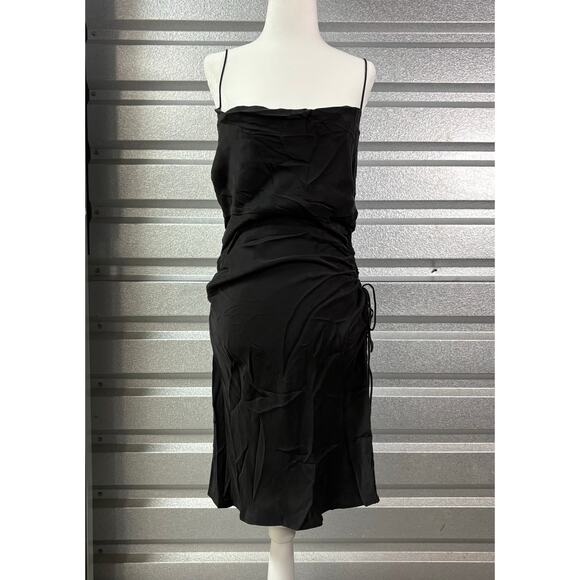 NEW For Love & Lemons Kyra Mini Cutout Black Dress, NWT, Women's Size L - Picture 3 of 10